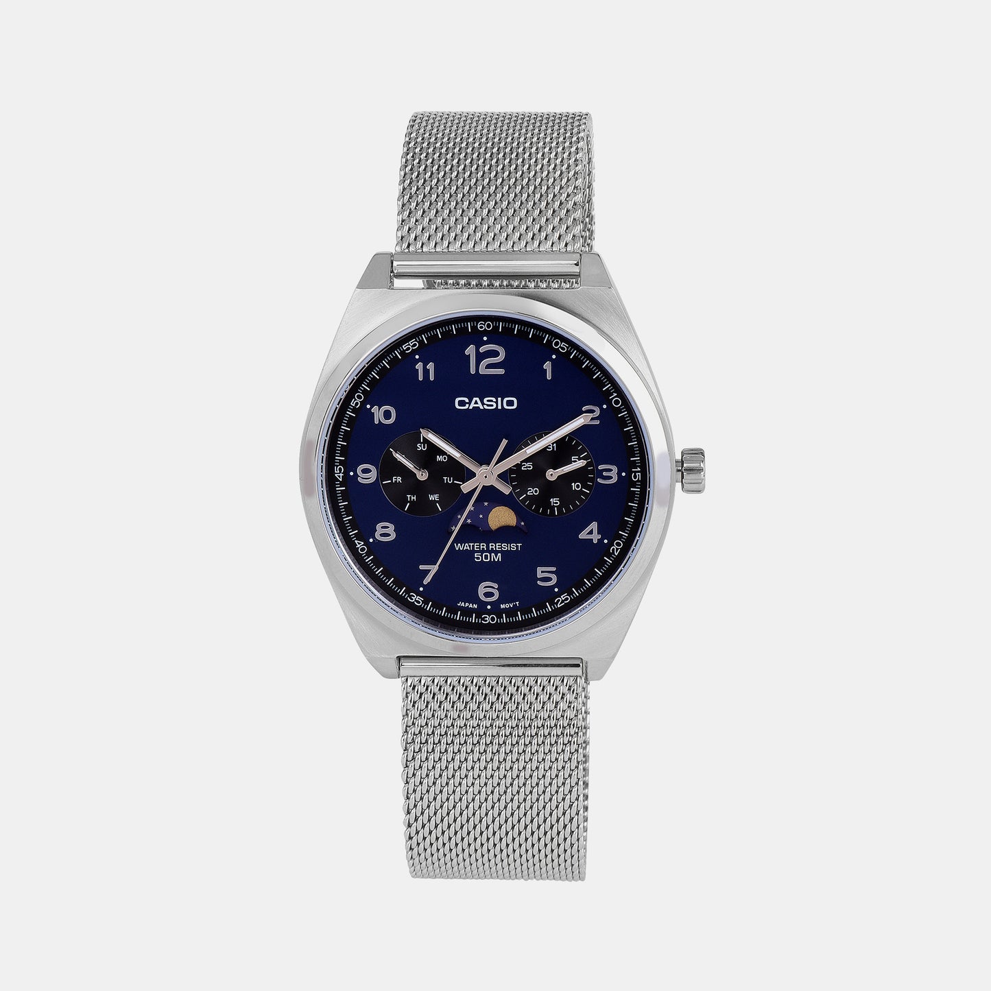 Enticer Blue Male Chronograph Stainless Steel Watch A2179