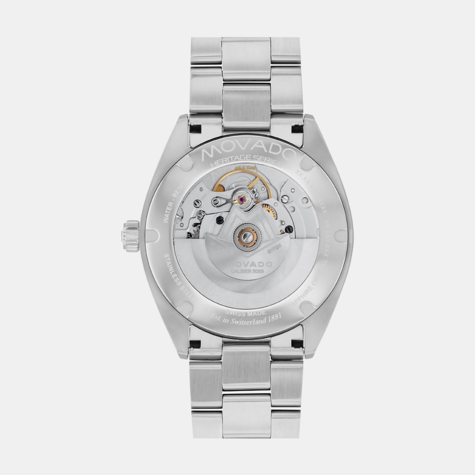 Movado Men Round Blue watch