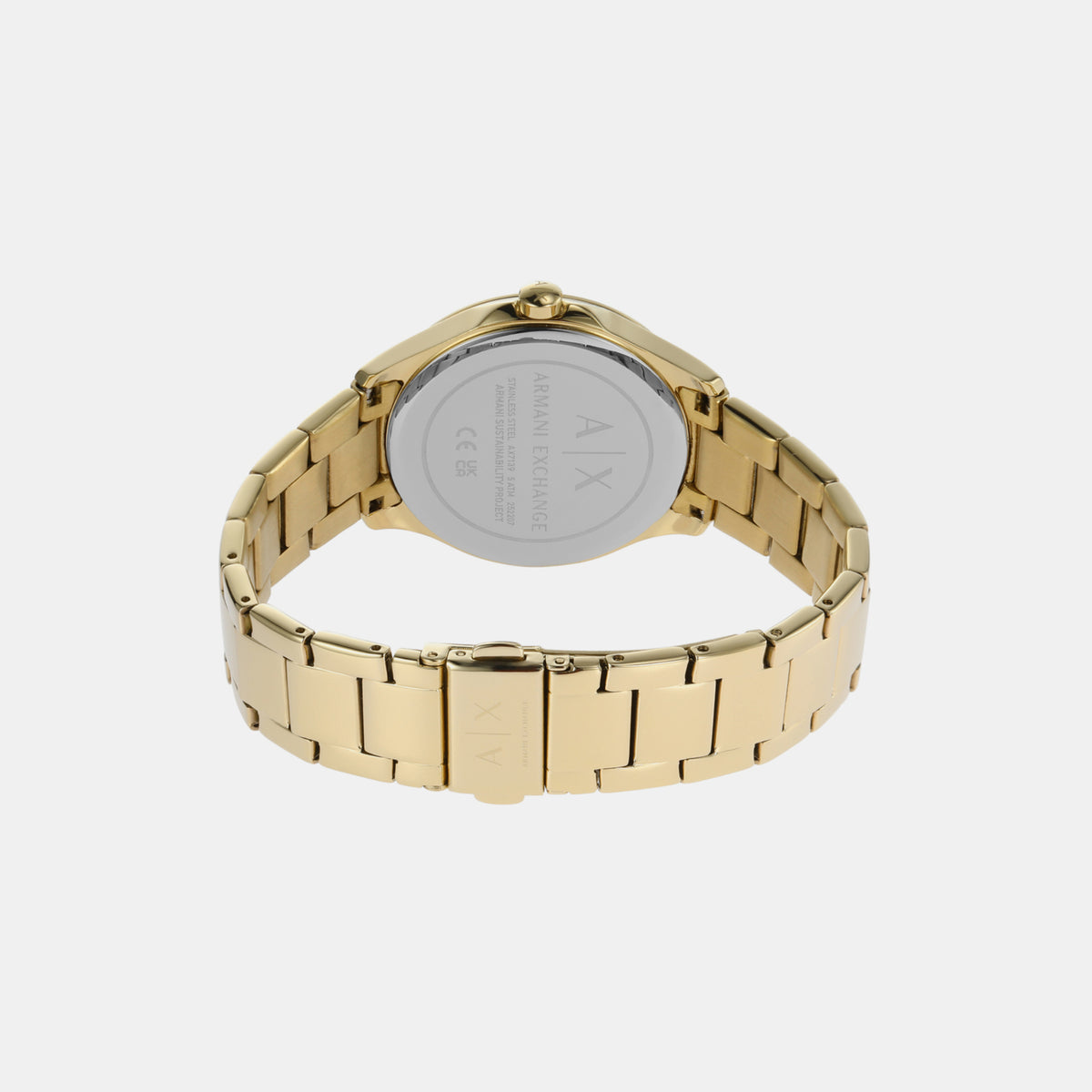 Armani Exchange Stainless Steel Round watch