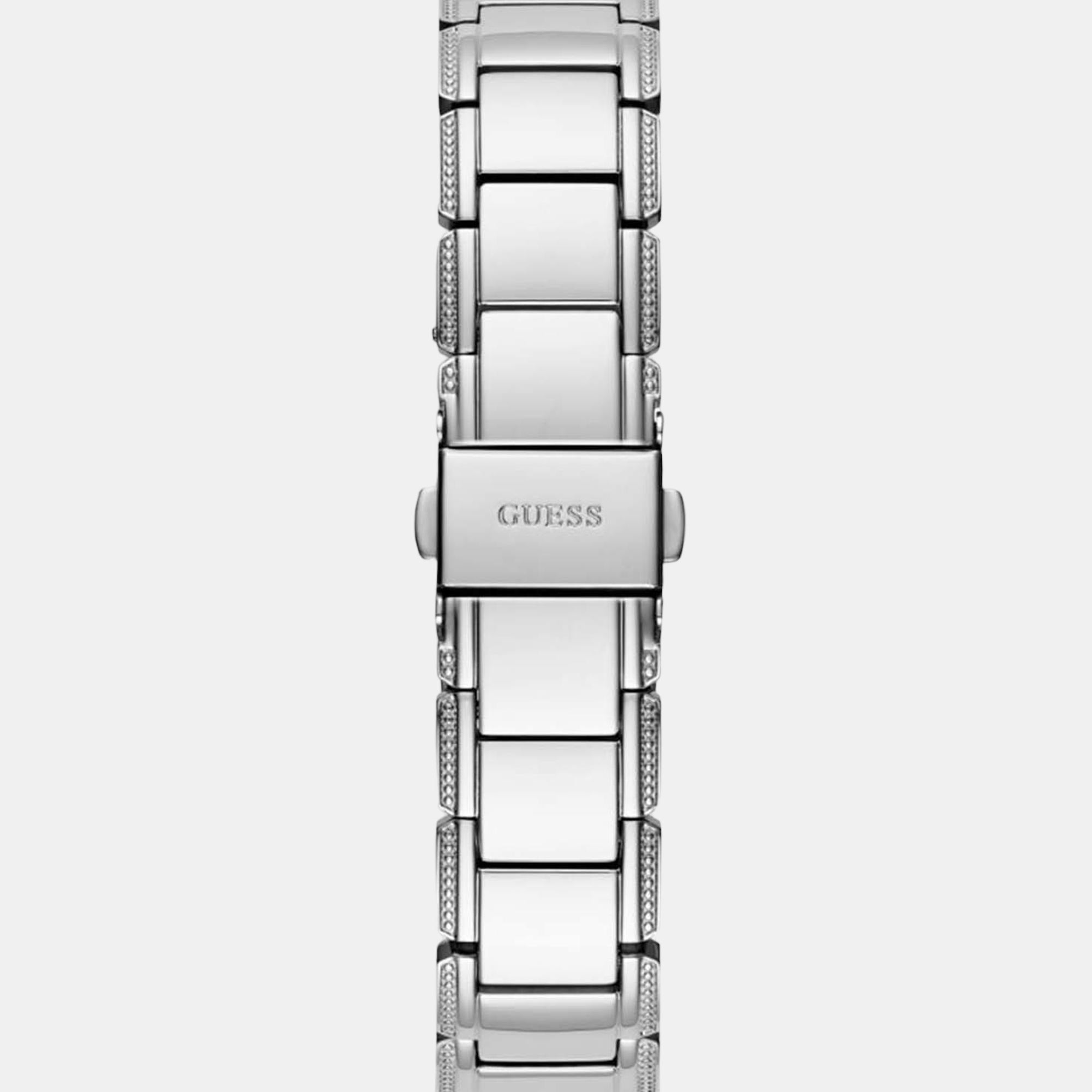 Lily Women Quartz Silver Dial Analog Stainless Steel Watch GW0528L1