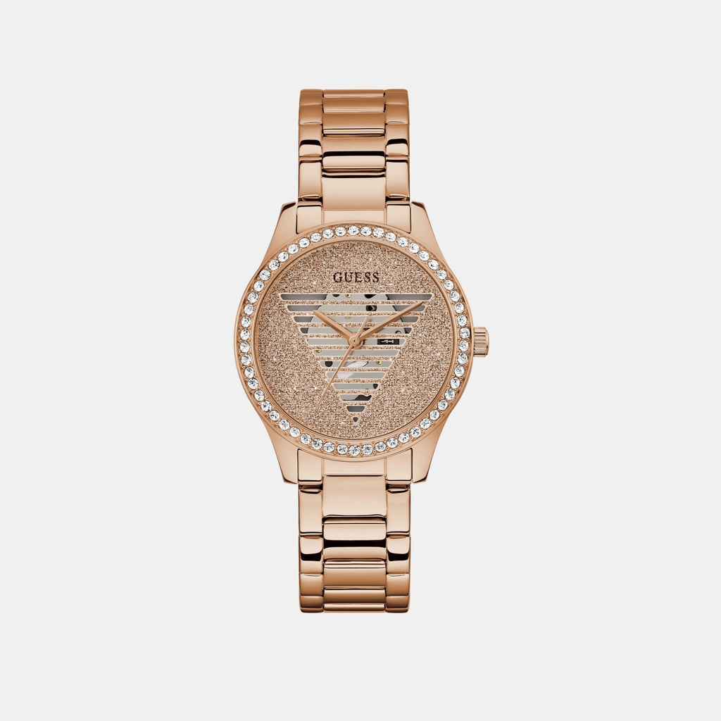 Guess Round Rose Gold Analog watch
