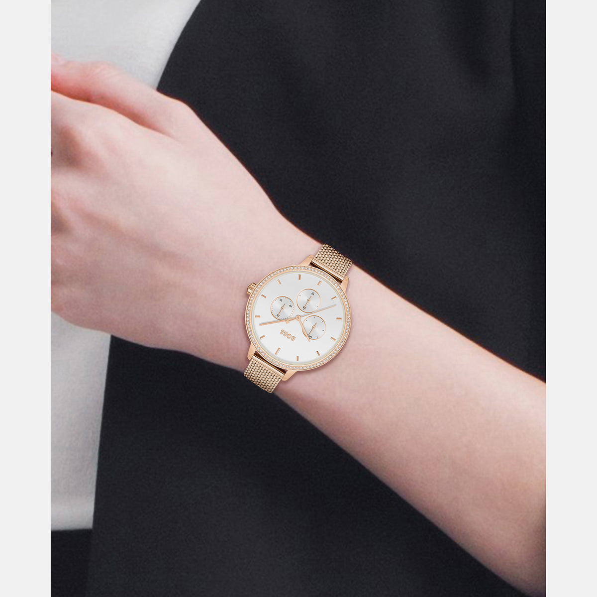 Boss Stainless Steel Round watch