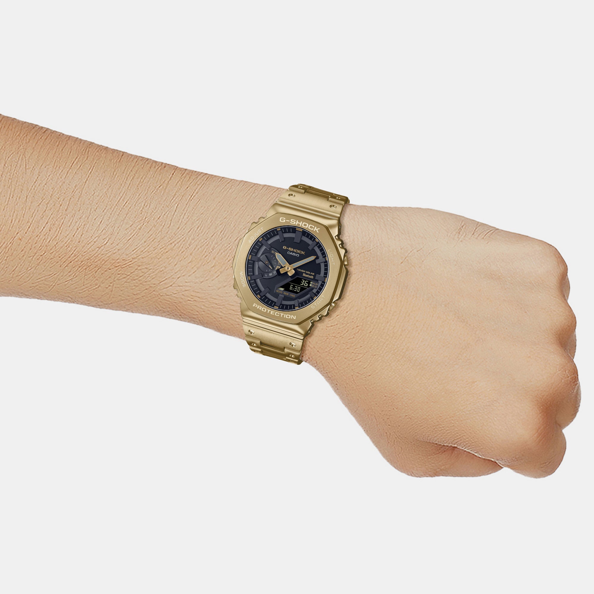 Casio 50 mm Gold Quartz watch