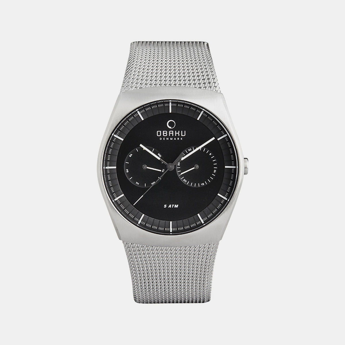Obaku Round Black Analog watch