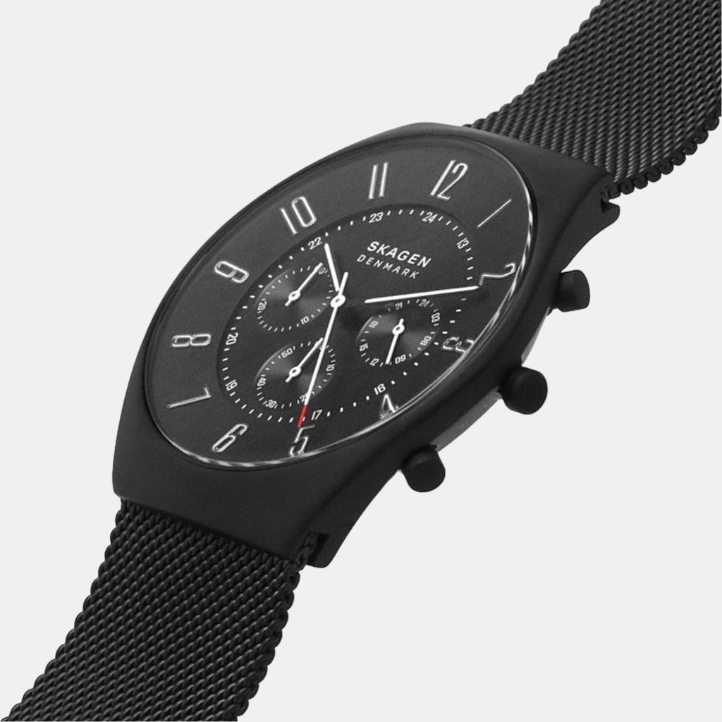 Skagen 42 mm Black Quartz watch