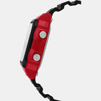 Youth Men Quartz Grey Dial Digital Resin Watch D108