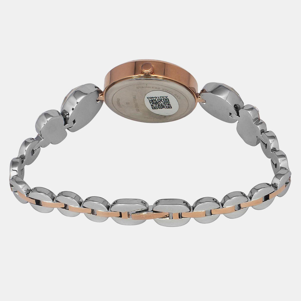 Timex Women Round Silver watch