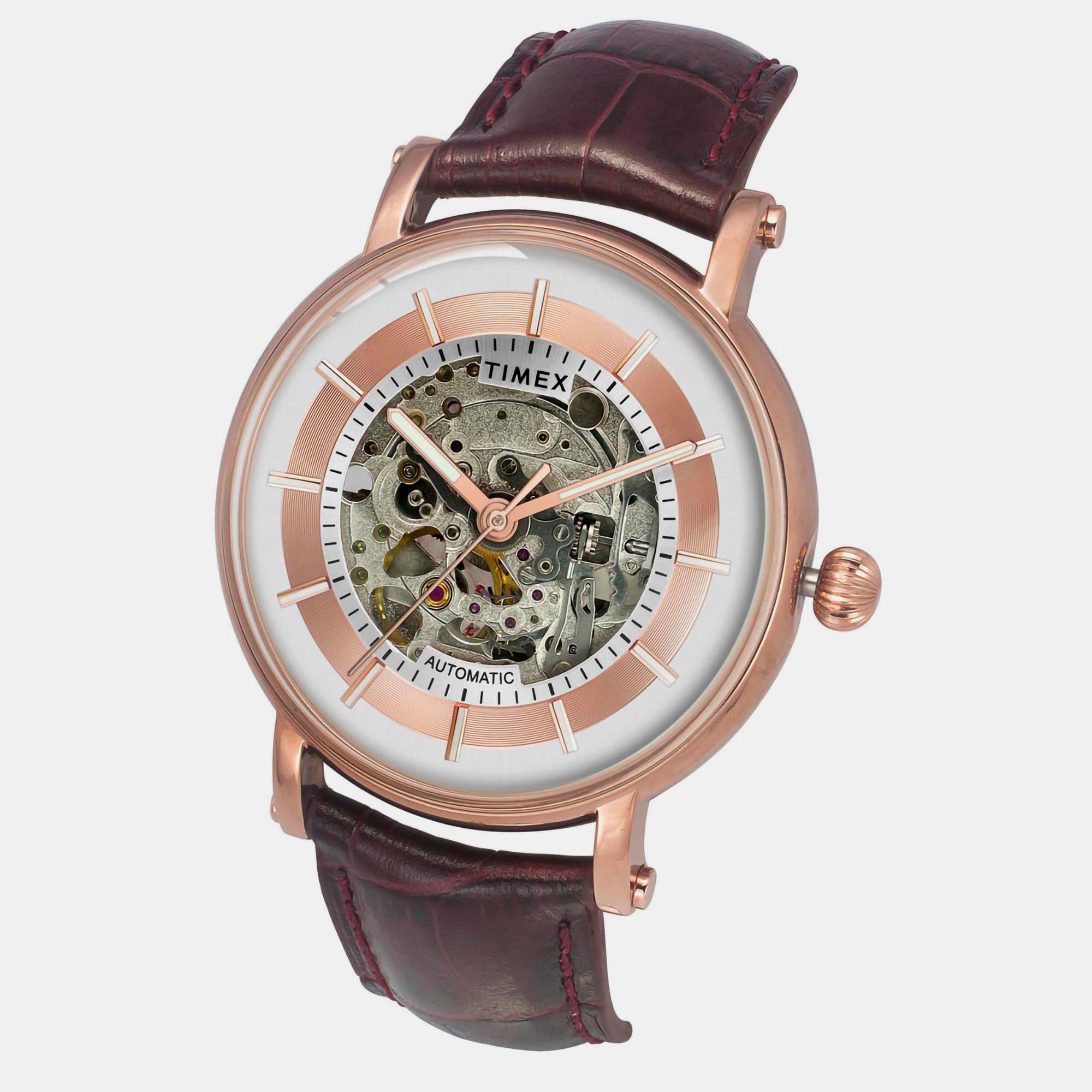 Timex Stainless Steel Round watch