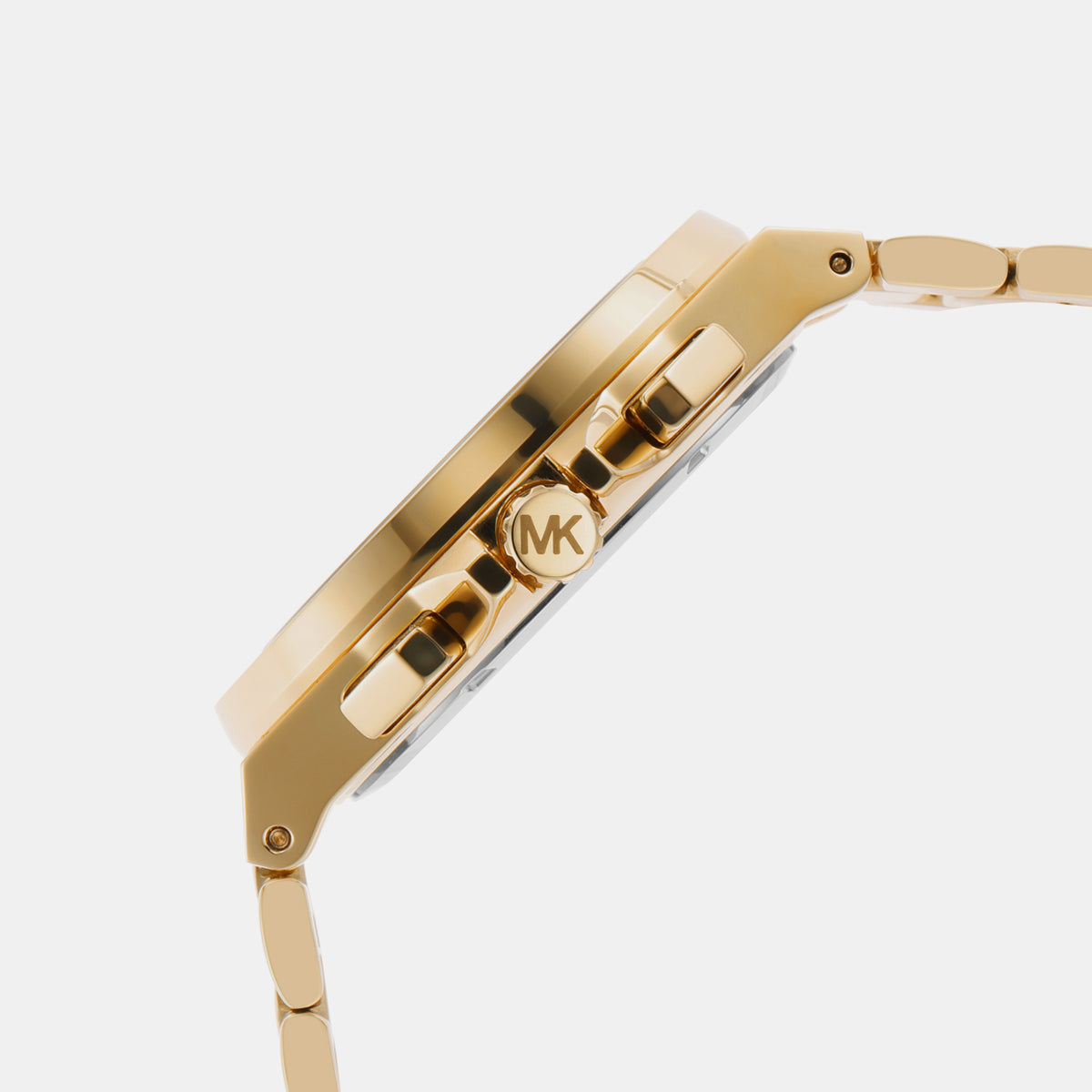 Michael Kors Men Round Gold watch