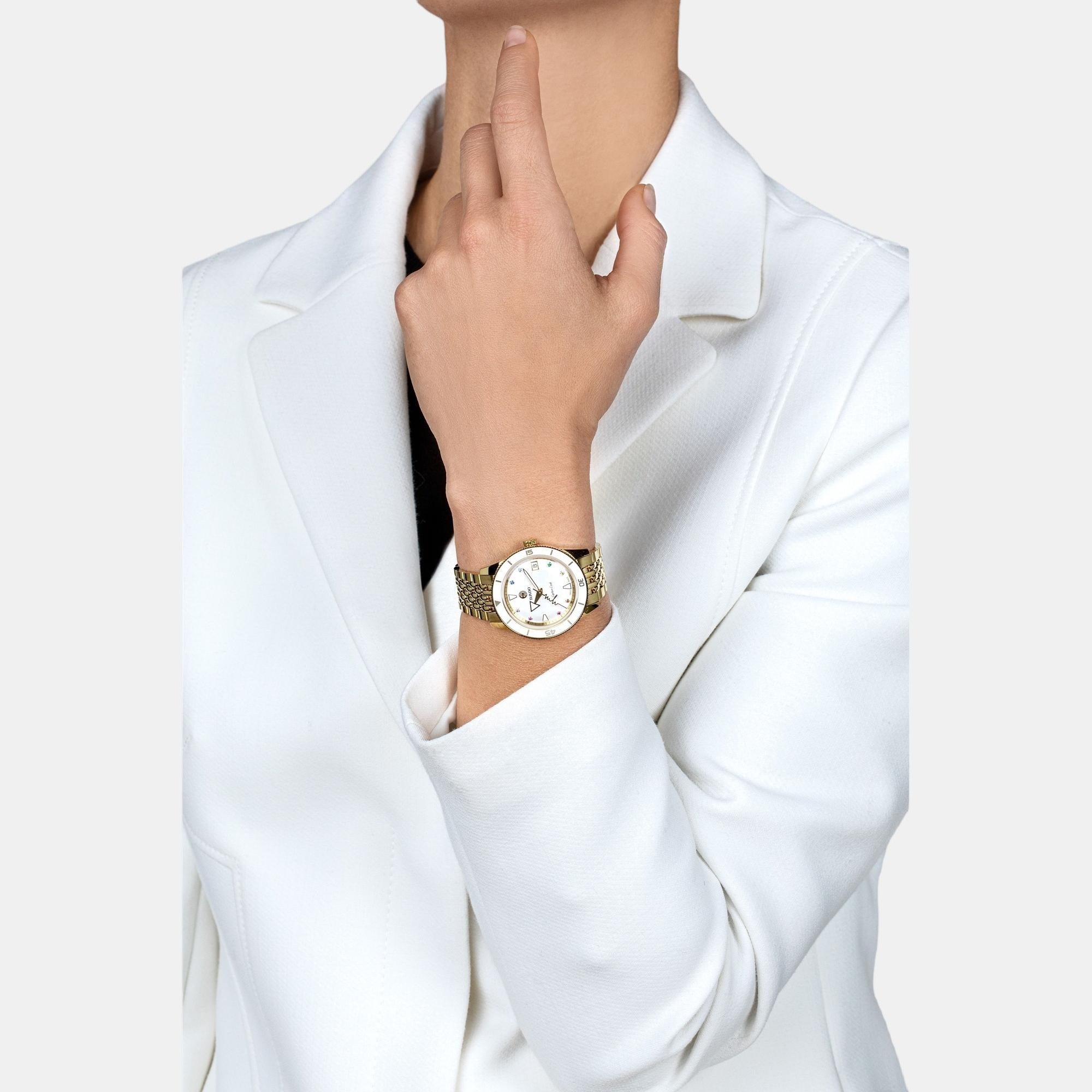 Captain Cook Women Automatic White Dial Analog Stainless Steel Watch R32117708