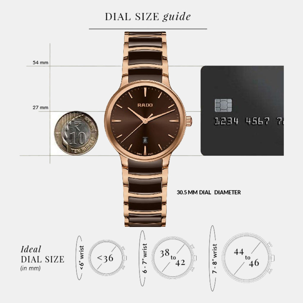 Rado Round Quartz Analog Women watch