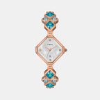 Timex Rhombus Mother Of Pearl Analog watch