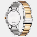 Axiom Men Quartz Green Dial Analog Stainless Steel Watch AU1064-85X