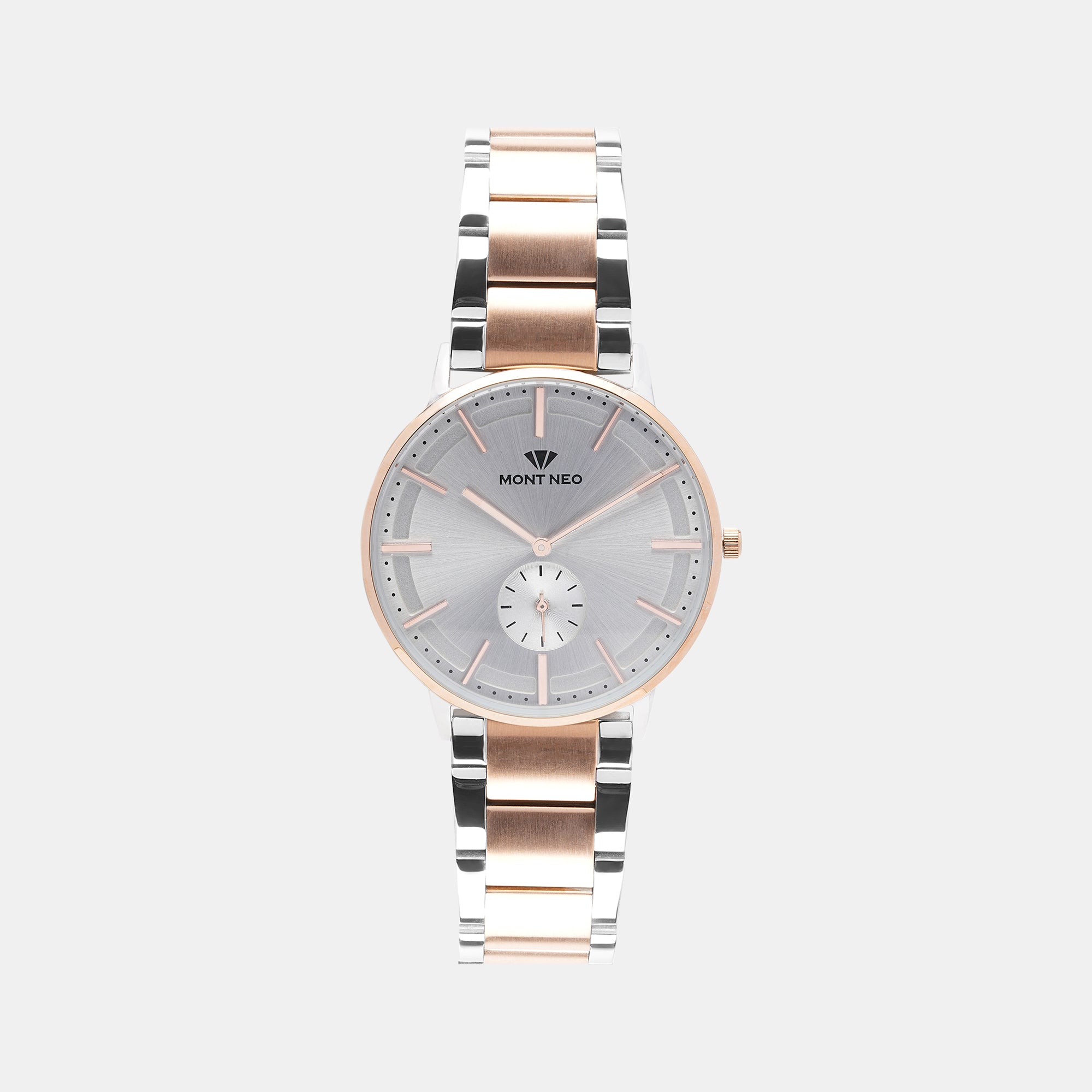 Mont Neo Round Silver Analog watch