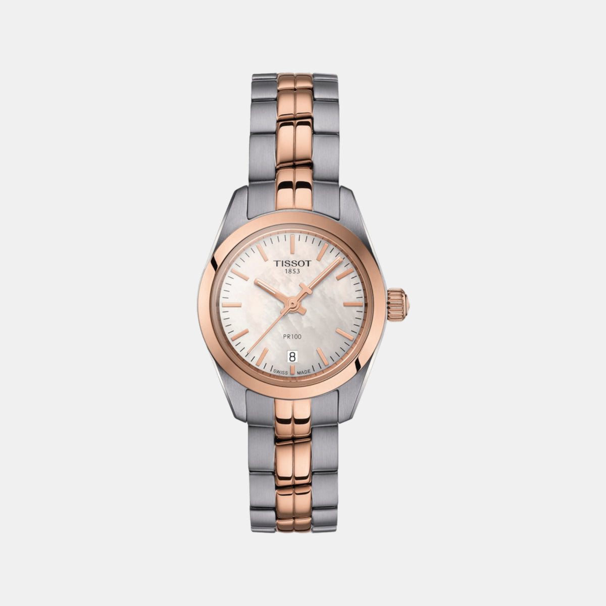 Female Analog Stainless Steel Watch T1010102211101