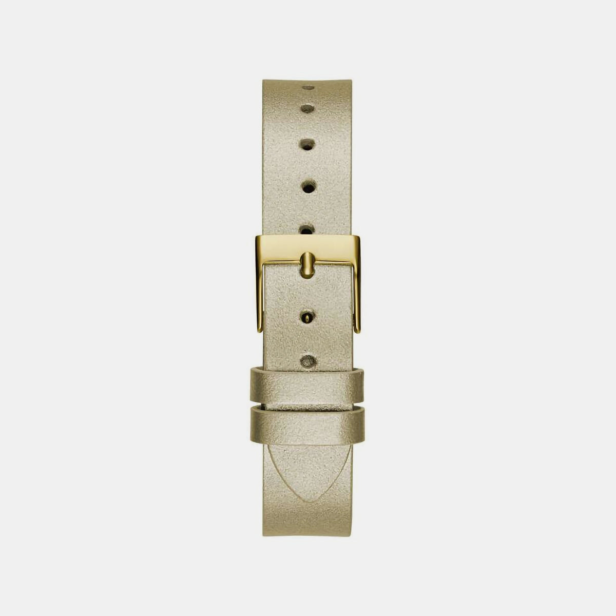 Guess Women Round Champagne watch