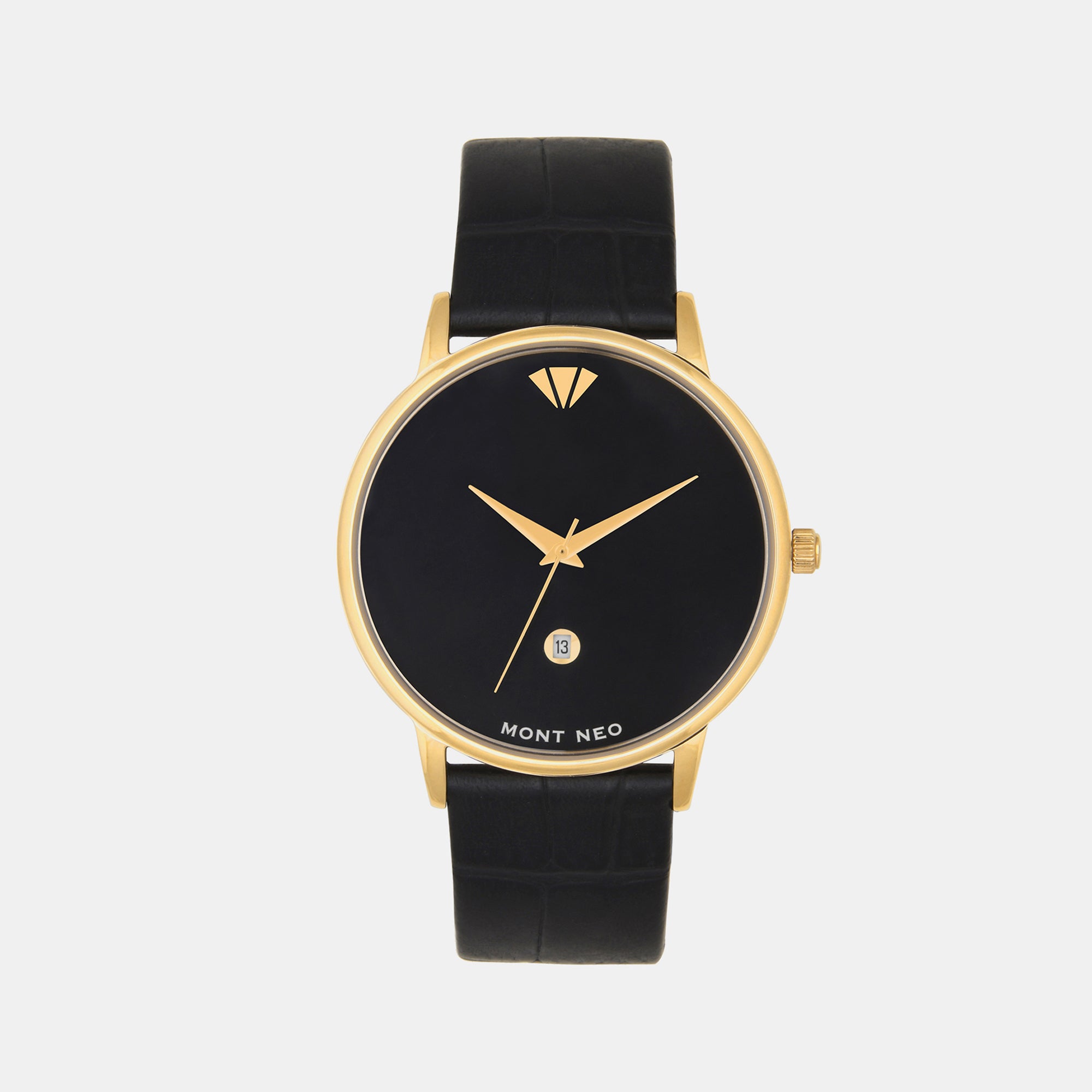 Mont Neo Round Black Analog watch