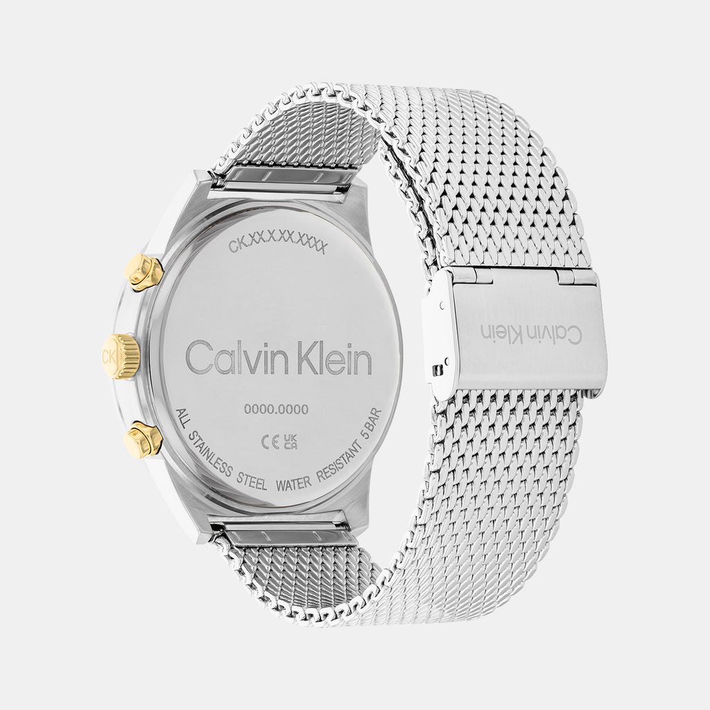 Calvin Klein Men Round Black watch