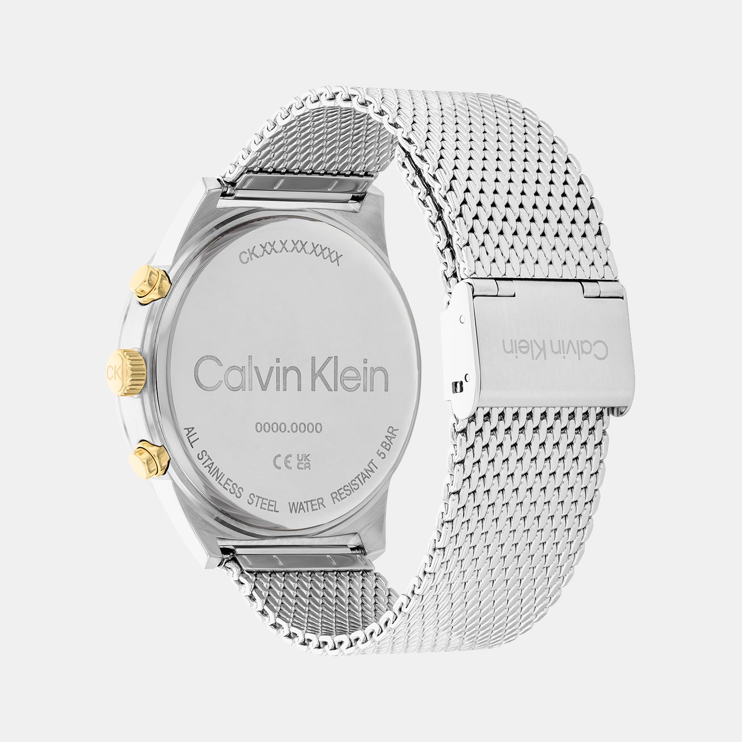 Calvin Klein Men Round Black watch