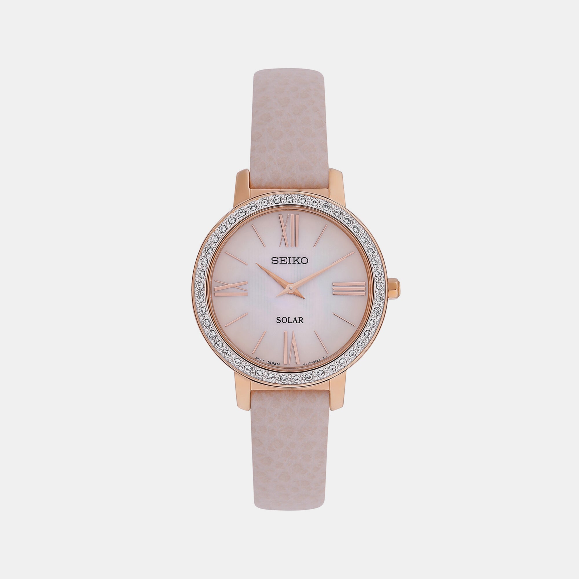 Seiko Round Pink Analog watch