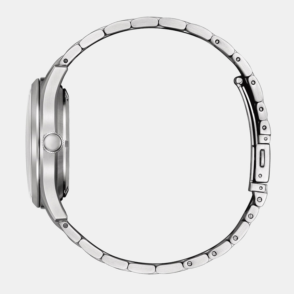 Mechanical Men Quartz Yellow Dial Analog Stainless Steel Watch NH8391-51Z