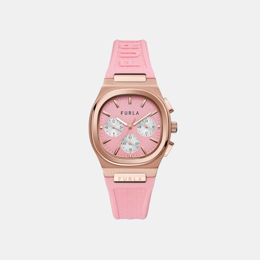 Female Silicone Chronograph Watch WW00036002L3