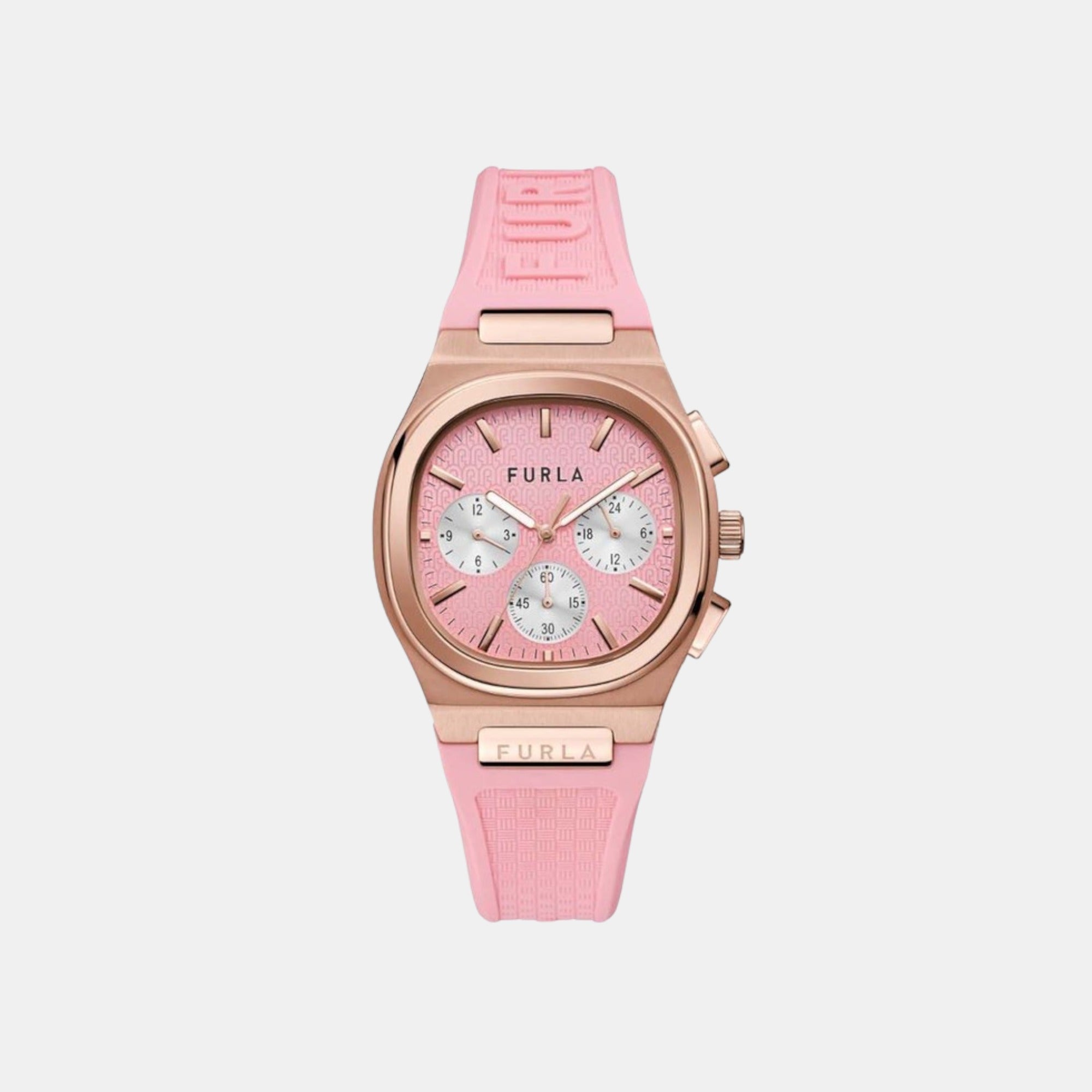 Female Silicone Chronograph Watch WW00036002L3