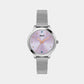 Female Purple Analog Stainless Steel Watch TW022HL21
