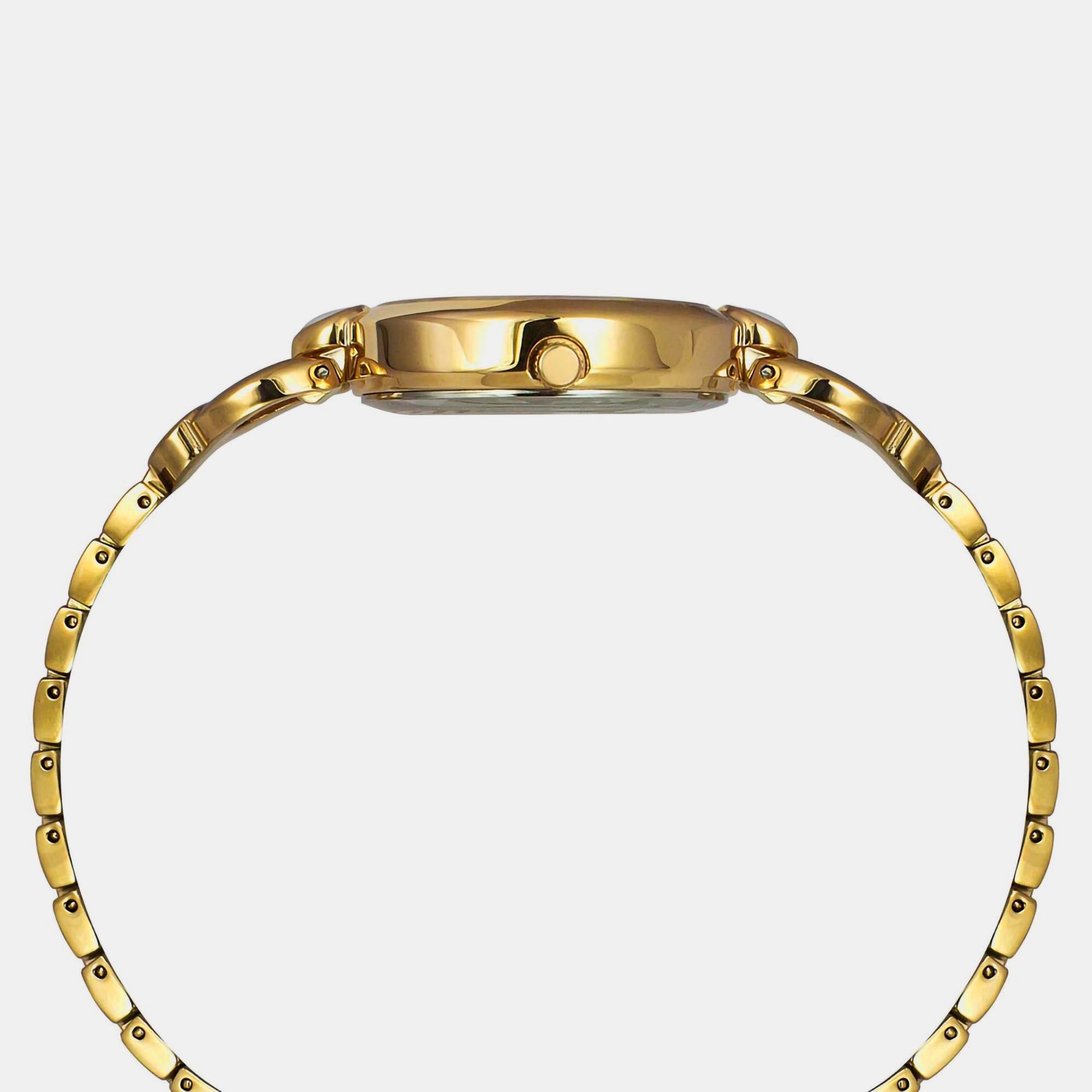 Timex Brass Mother Of Pearl watch