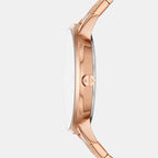 Na Women Quartz White Dial Analog Stainless Steel Watch AX7145SET