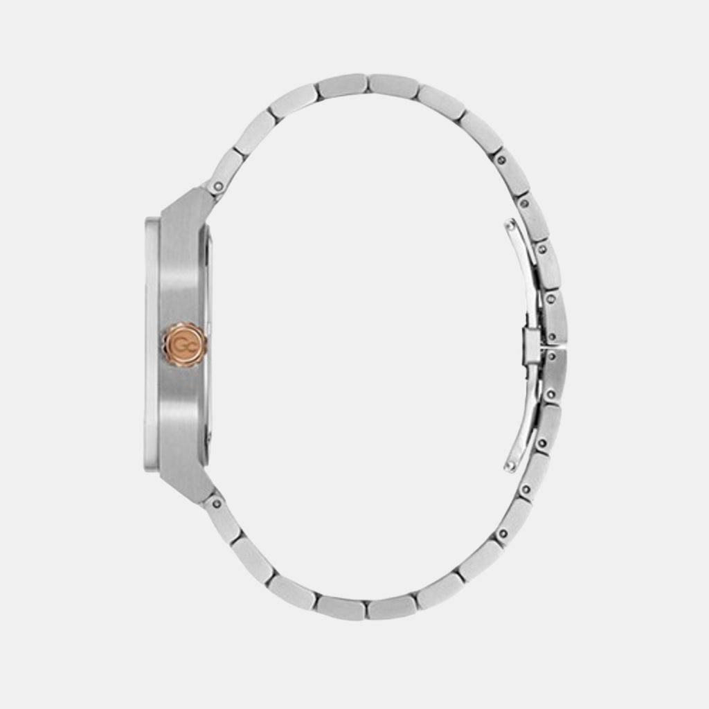 Airborne Men Quartz Black Dial Analog Stainless Steel Watch Z16002G2MF