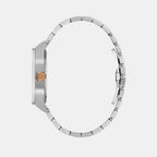 Airborne Men Quartz Black Dial Analog Stainless Steel Watch Z16002G2MF