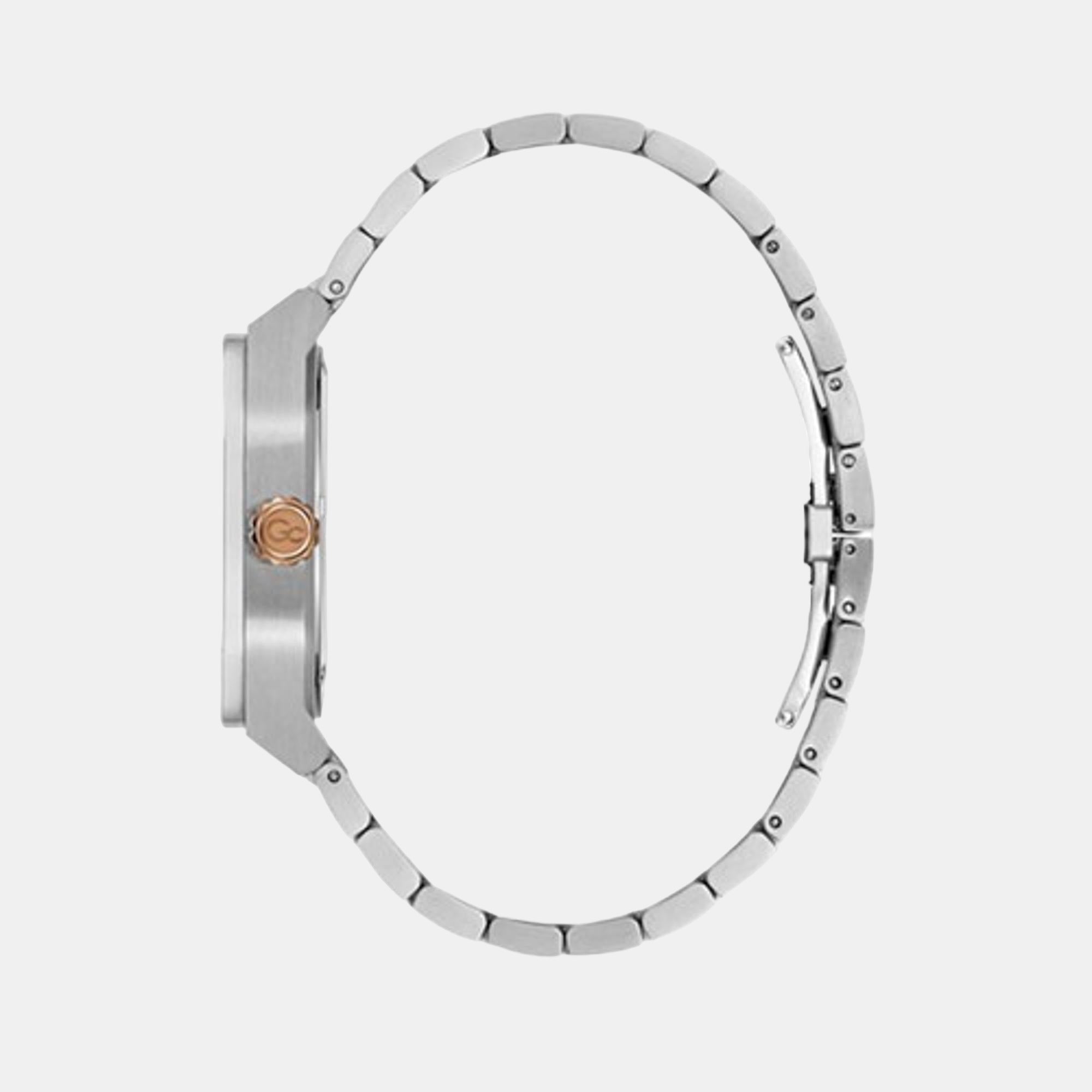 Airborne Men Quartz Black Dial Analog Stainless Steel Watch Z16002G2MF