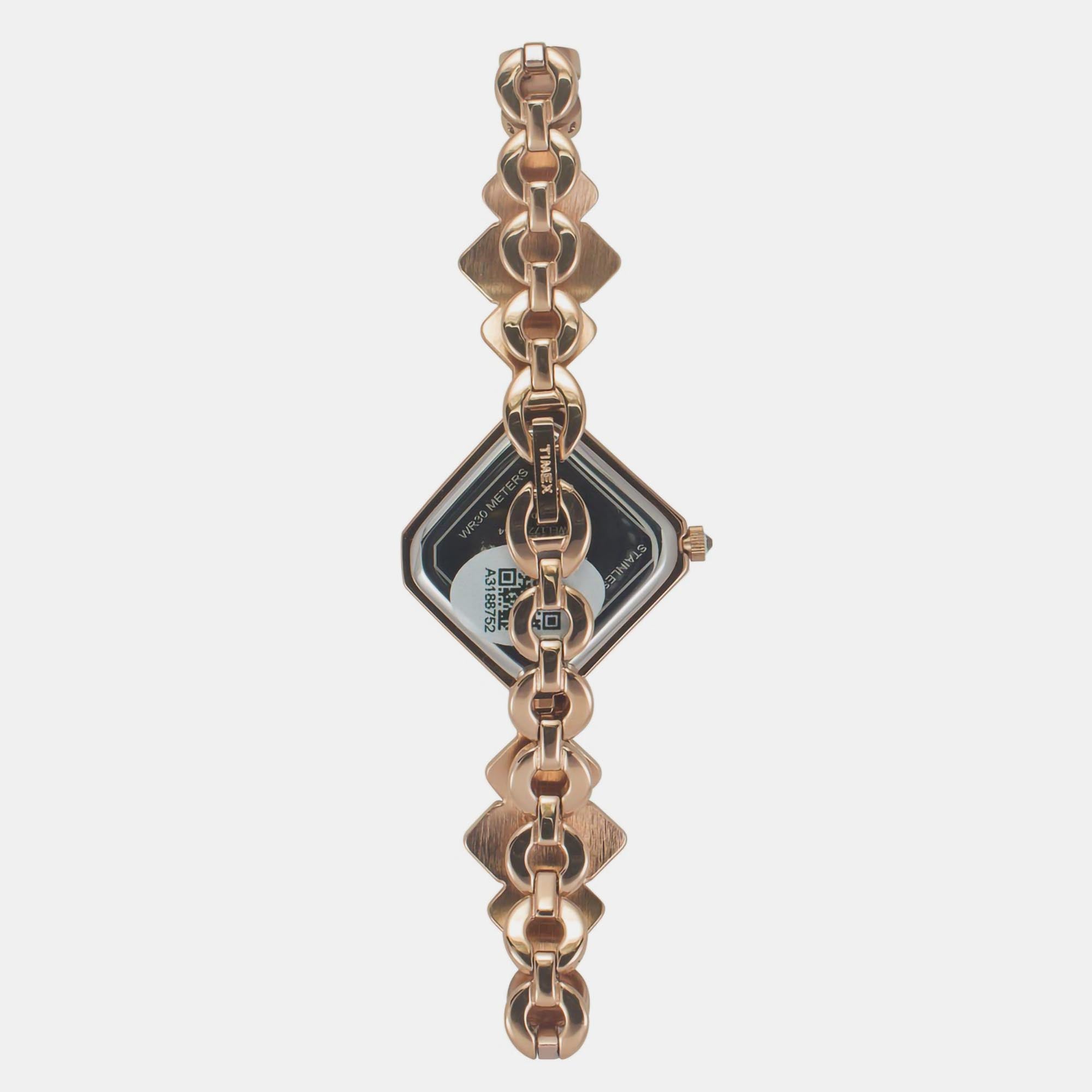 Timex Stainless Steel Rhombus watch