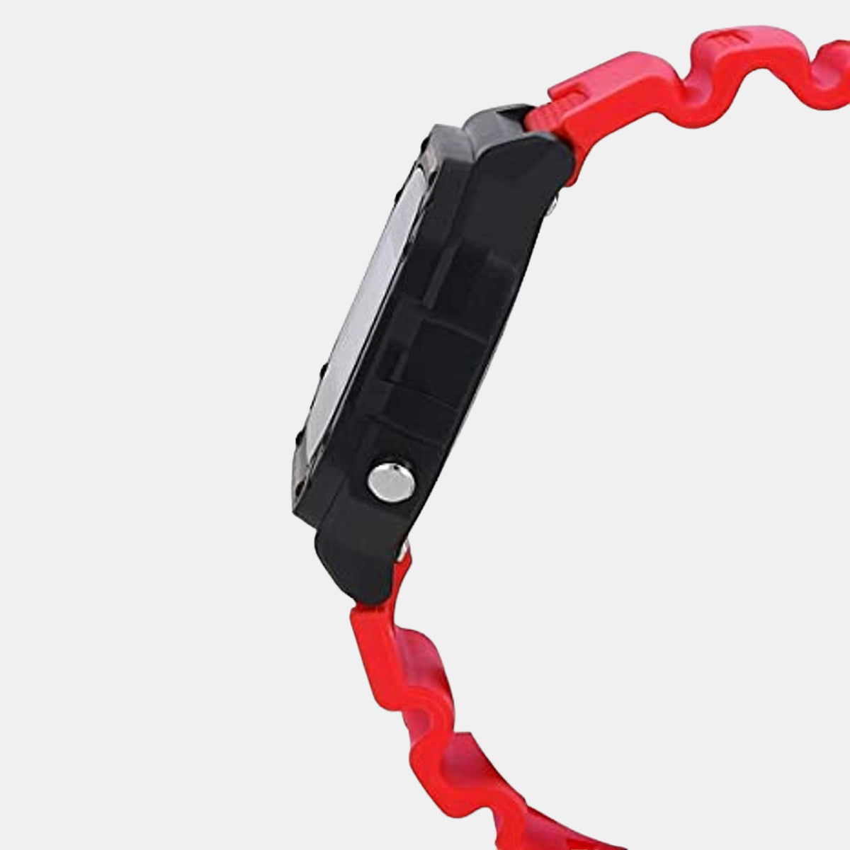 Youth Unisex Quartz Black Dial Digital Resin Watch I111