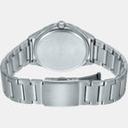 Enticer Men Quartz Green Dial Analog Stainless Steel Watch A2101