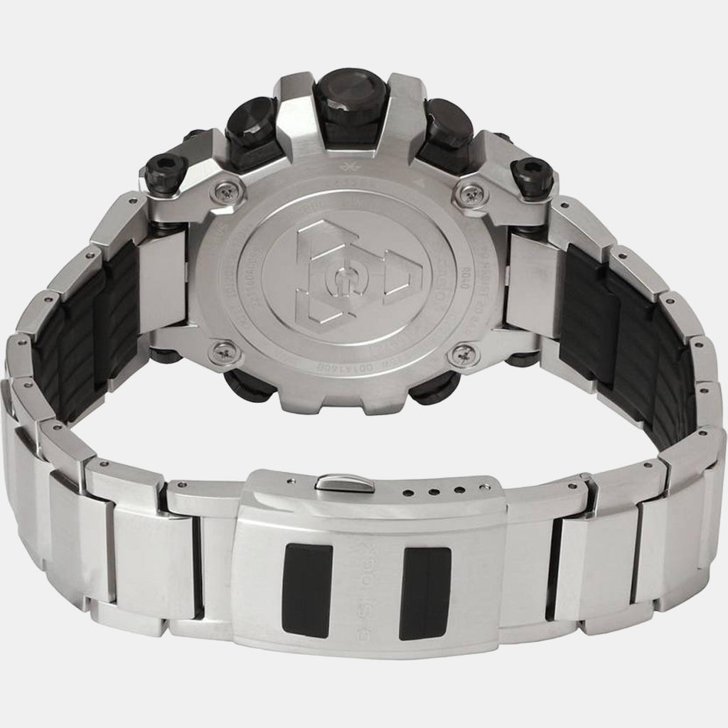 G-Shock Men Quartz Grey Dial Chronograph Stainless Steel Watch G1306