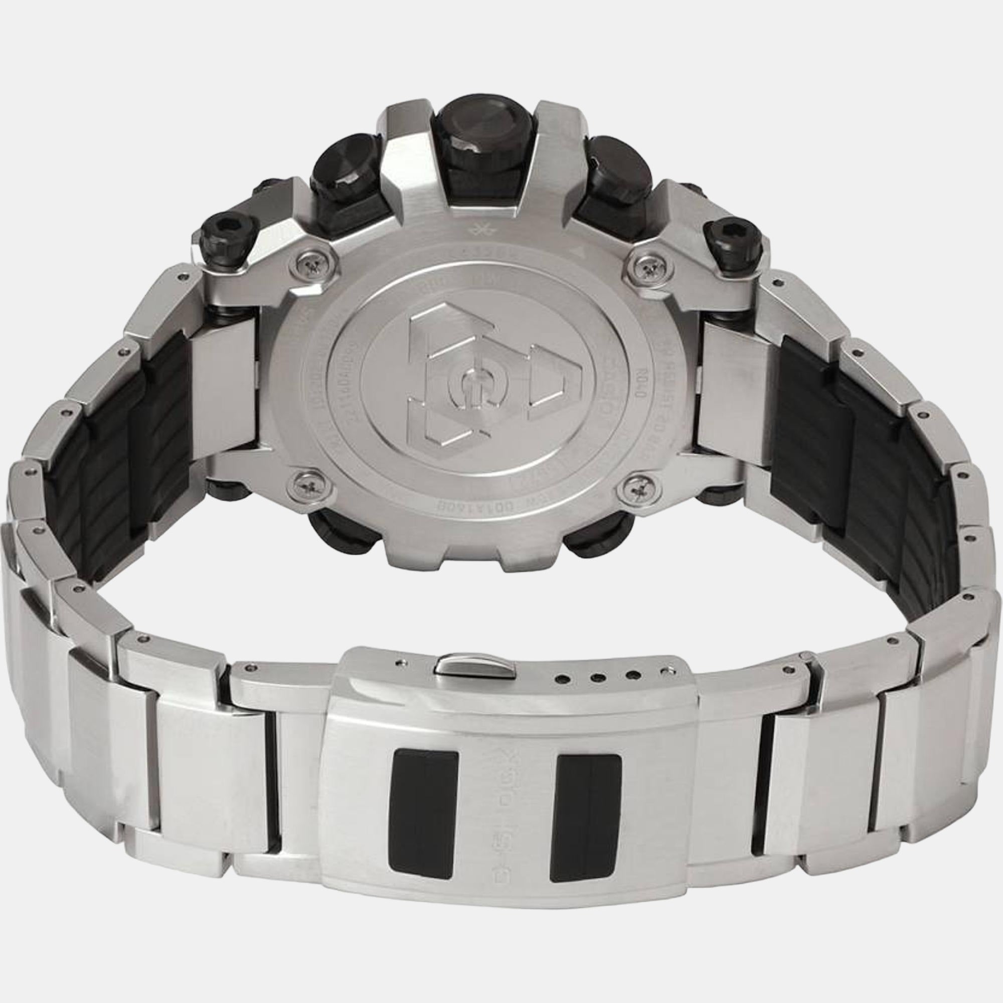 G-Shock Men Quartz Grey Dial Chronograph Stainless Steel Watch G1306