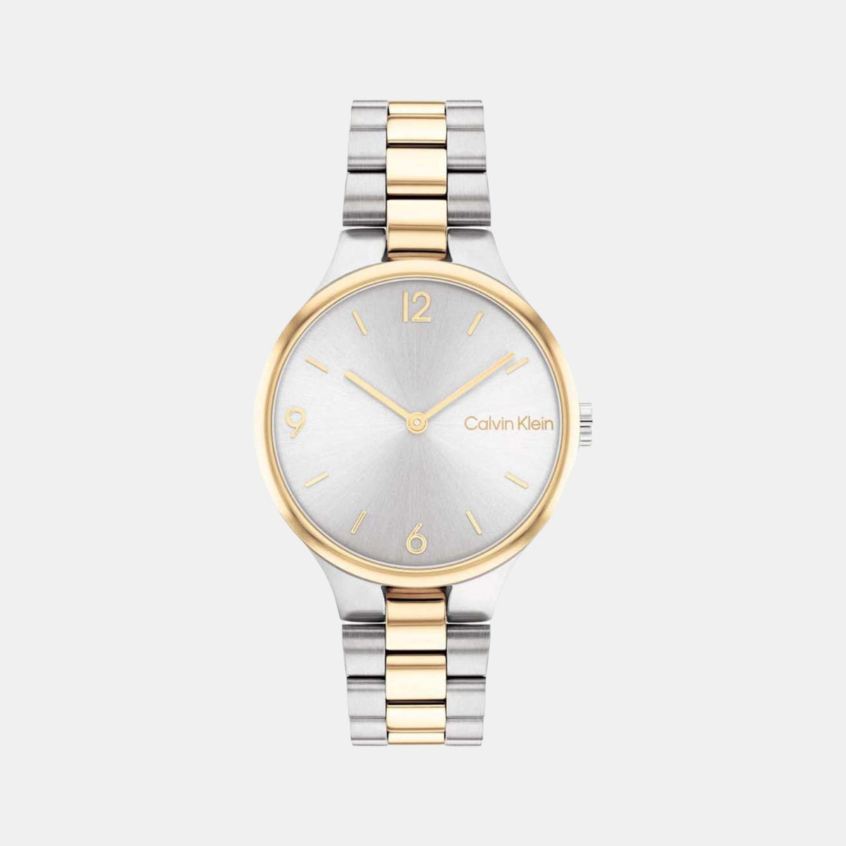 Calvin Klein Round Silver Analog watch