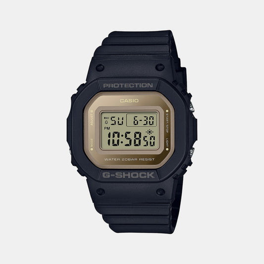 Female Black Digital Resin Watch G1353