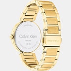 Ck Sensation Women Quartz Champagne Dial Analog Stainless Steel Watch 25200252