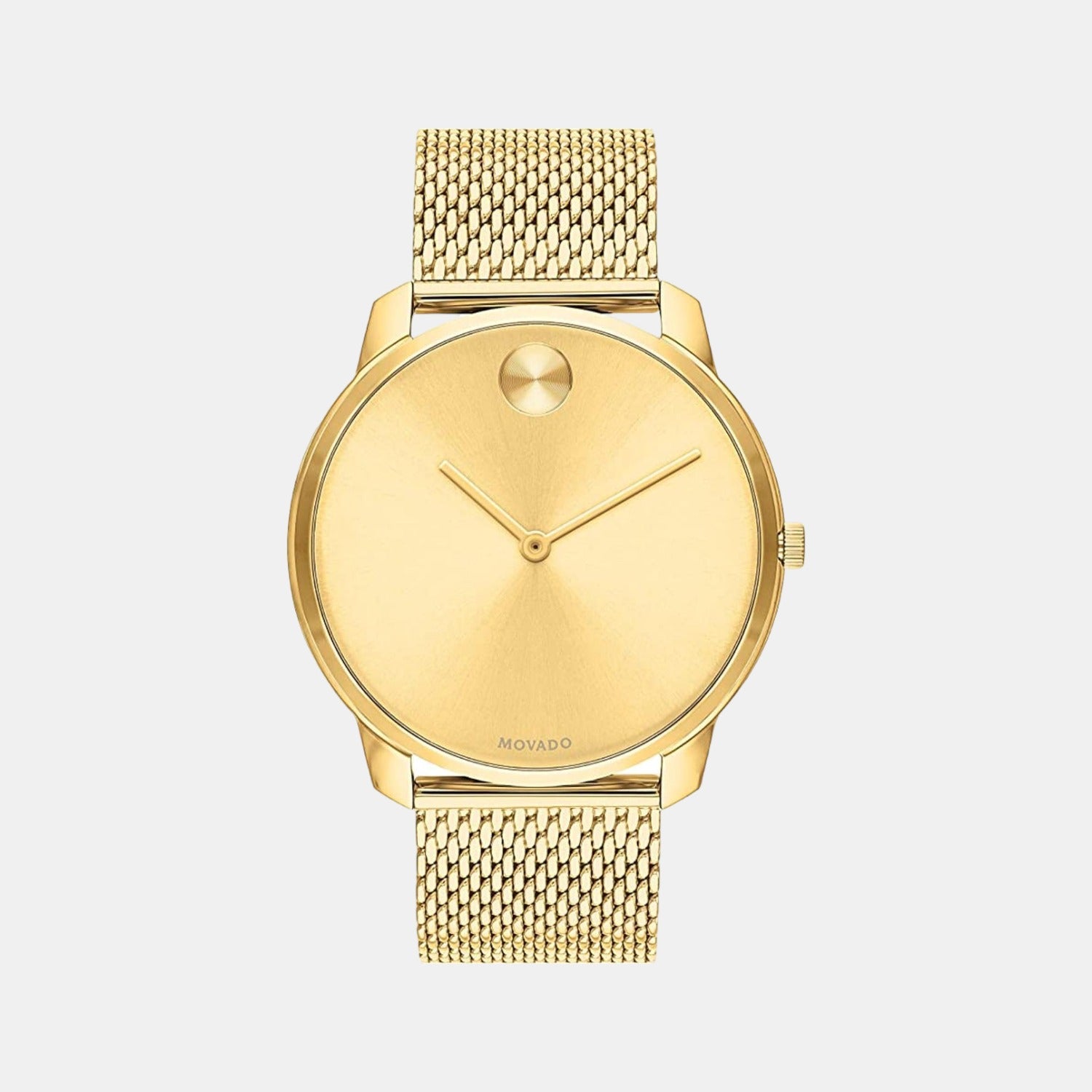 Movado Round Gold Analog watch