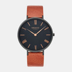 Obaku Round Black Analog watch