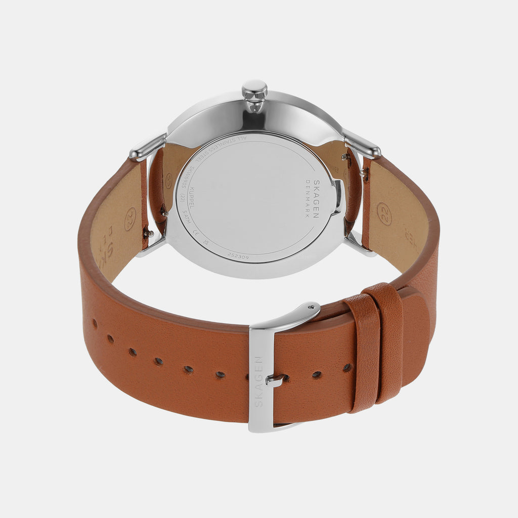 Skagen Leather Green watch