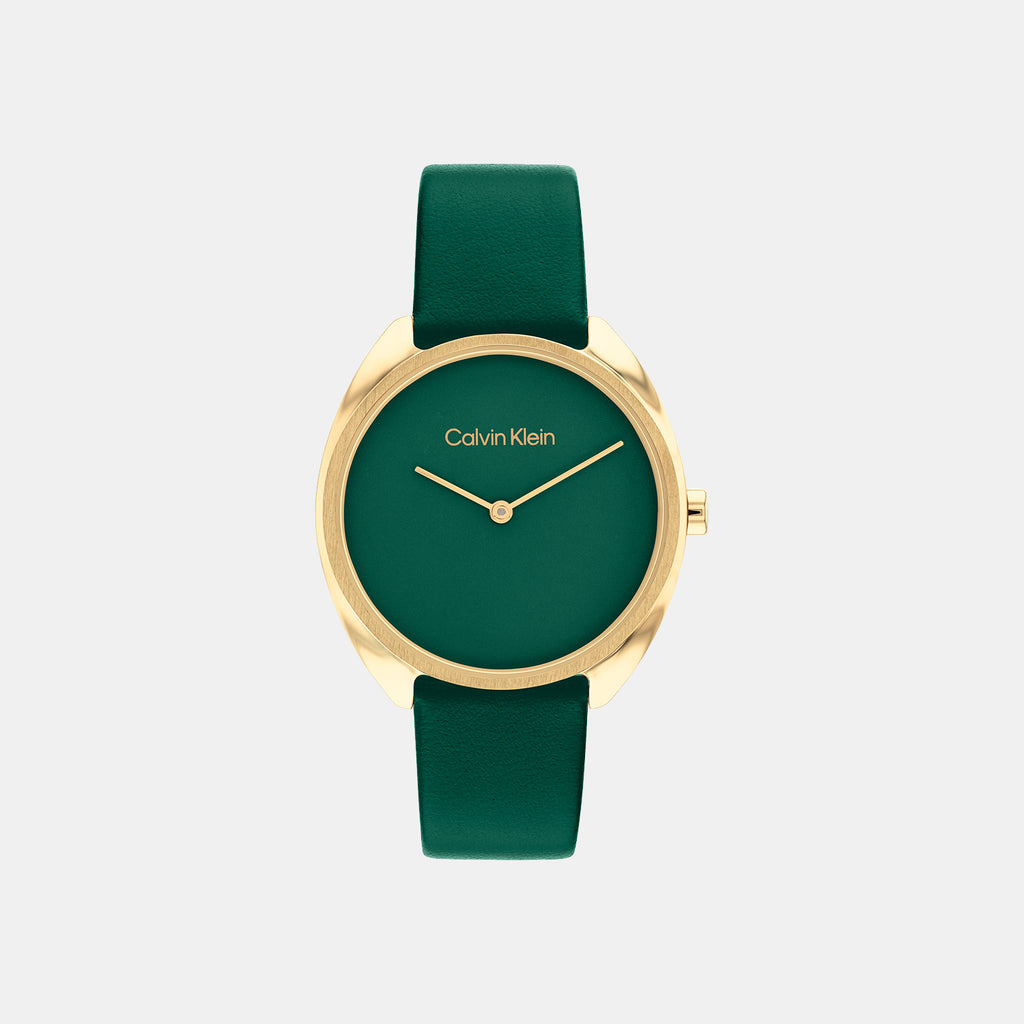 Calvin Klein Round Green Analog watch