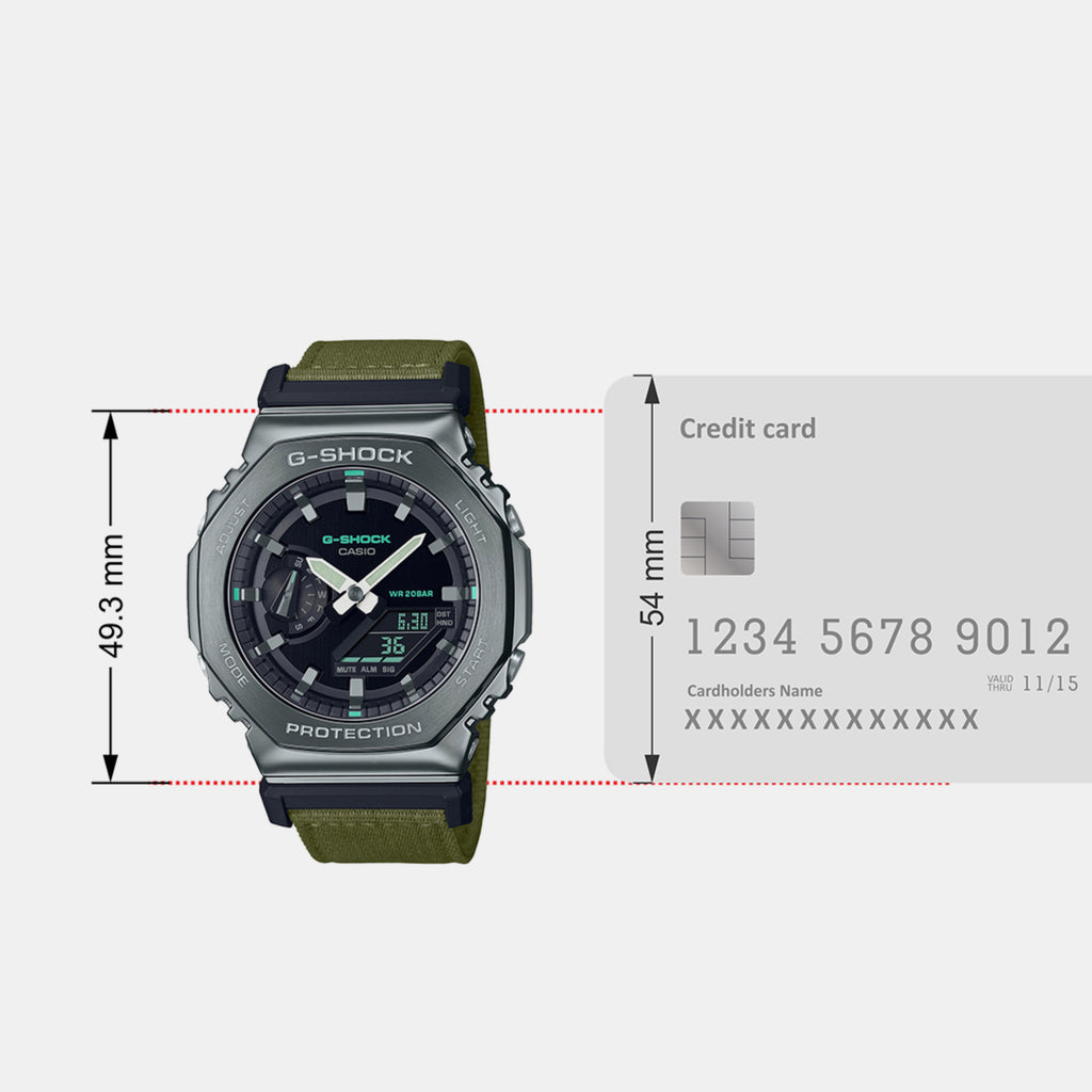 Casio 49 mm Green Quartz watch
