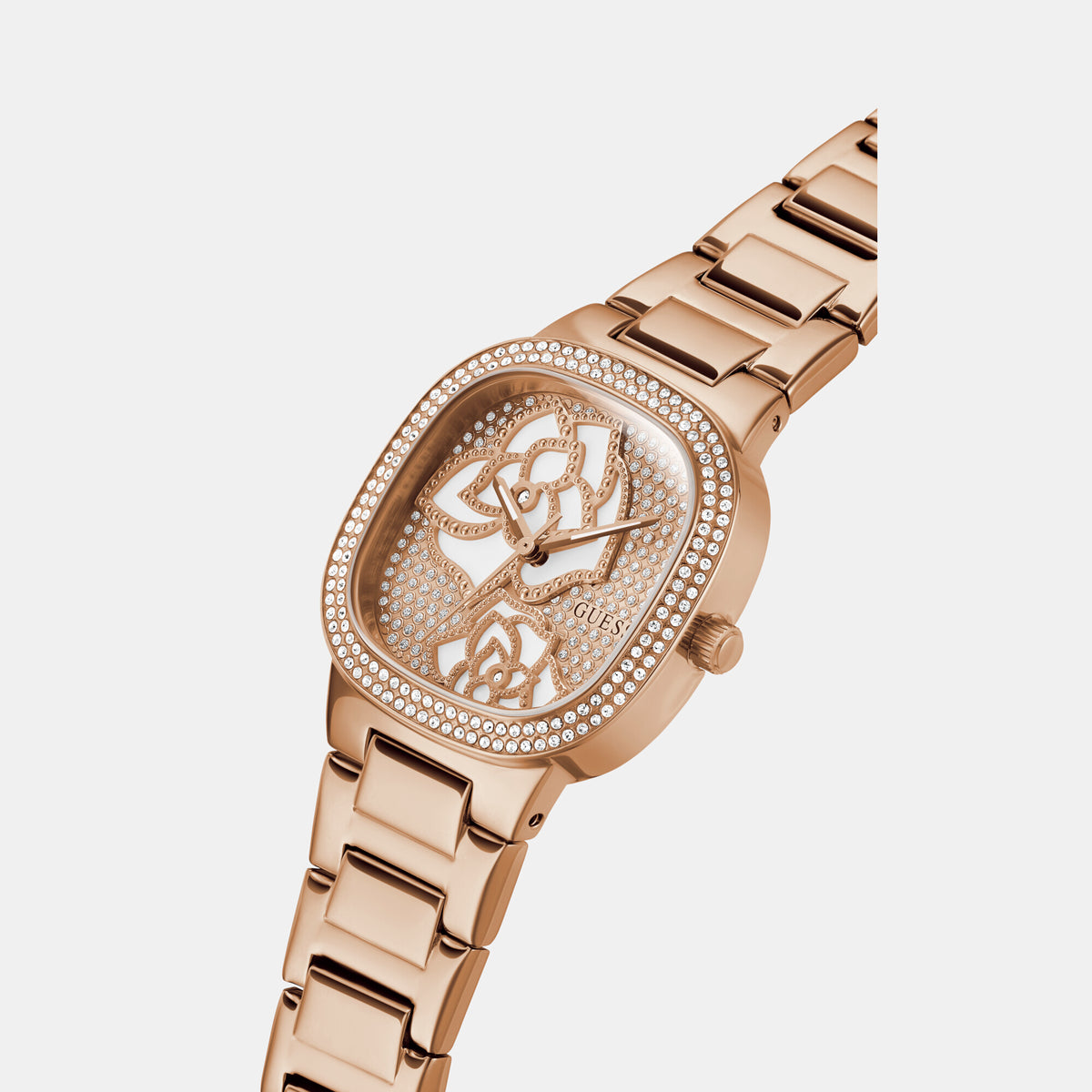 Guess Stainless Steel Square watch