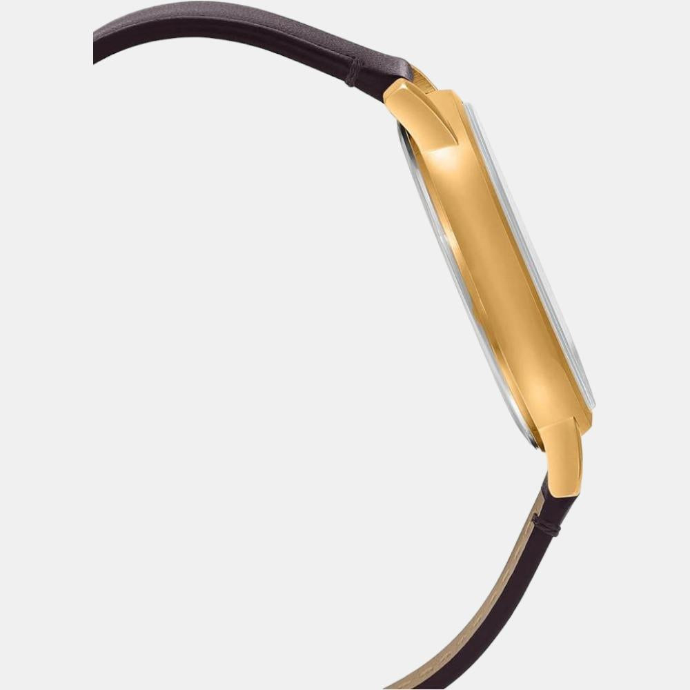 Casio Men Round White watch