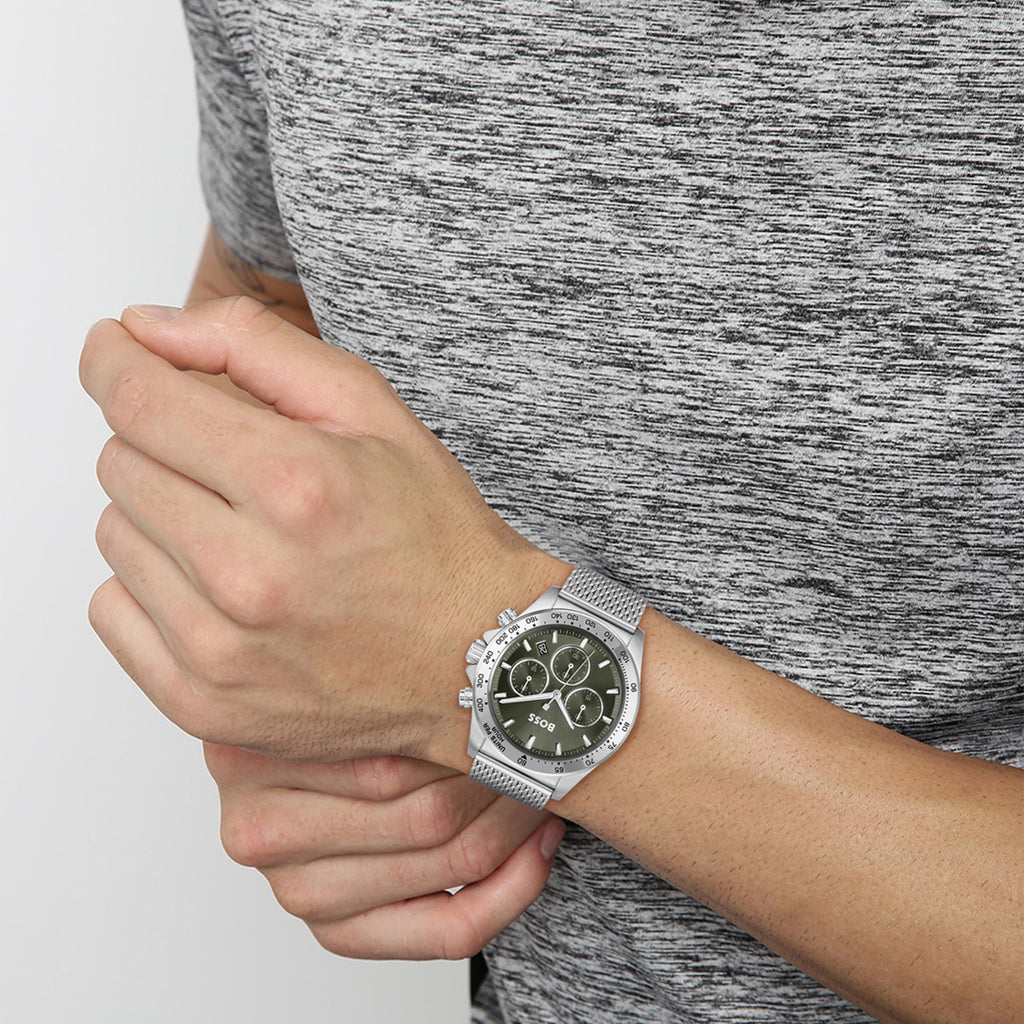 Boss Stainless Steel Round watch