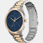 Calvin Klein Unisex Round Blue watch